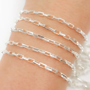 Sterling Silver Box Link Chain